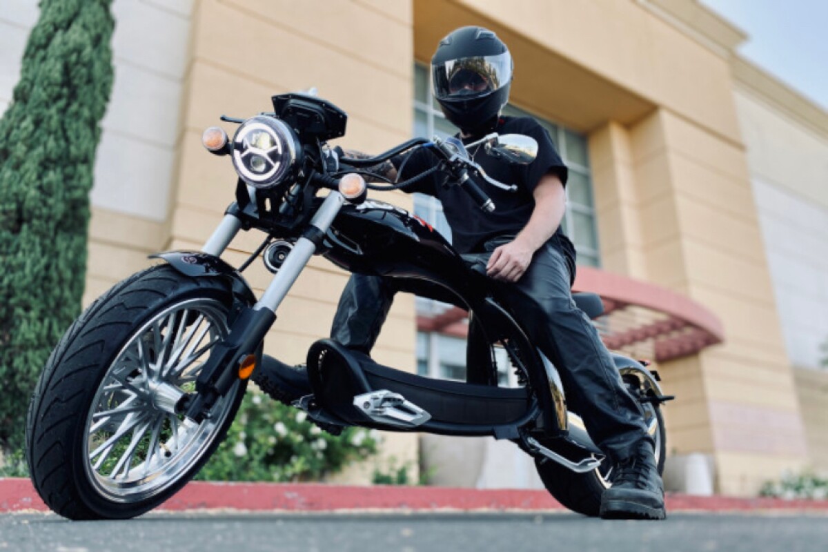 Electric chopper bike 2025
